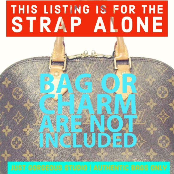 NWT MICHAEL KORS Studded Leather Shoulder Strap - Picture 3 of 8